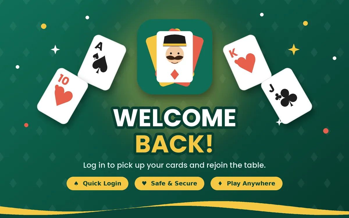 Welcome back: log in to your Pak Rummy account